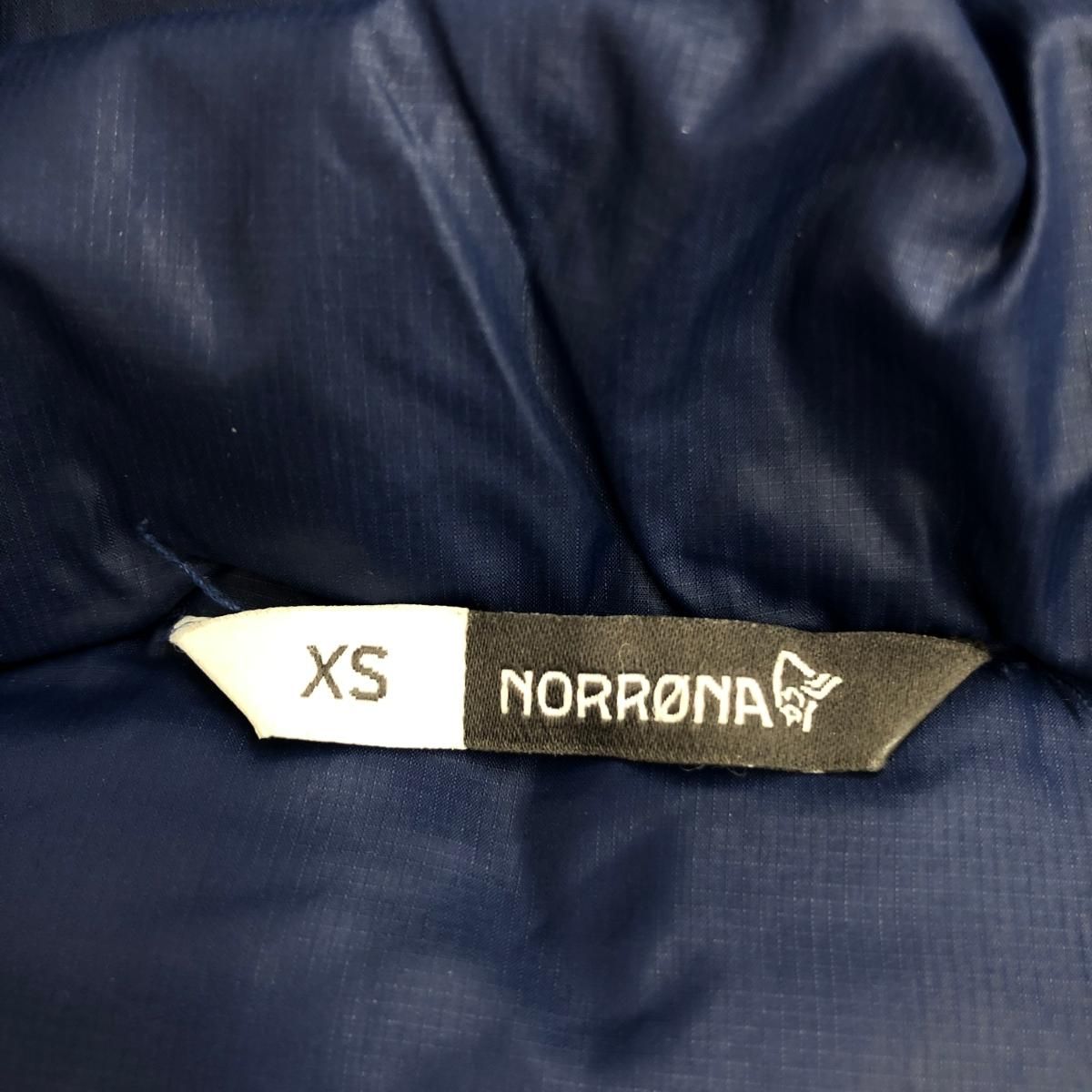 NORRONA ノローナ ダウンジャケット サイズ:XS ネイビー ナイロン 