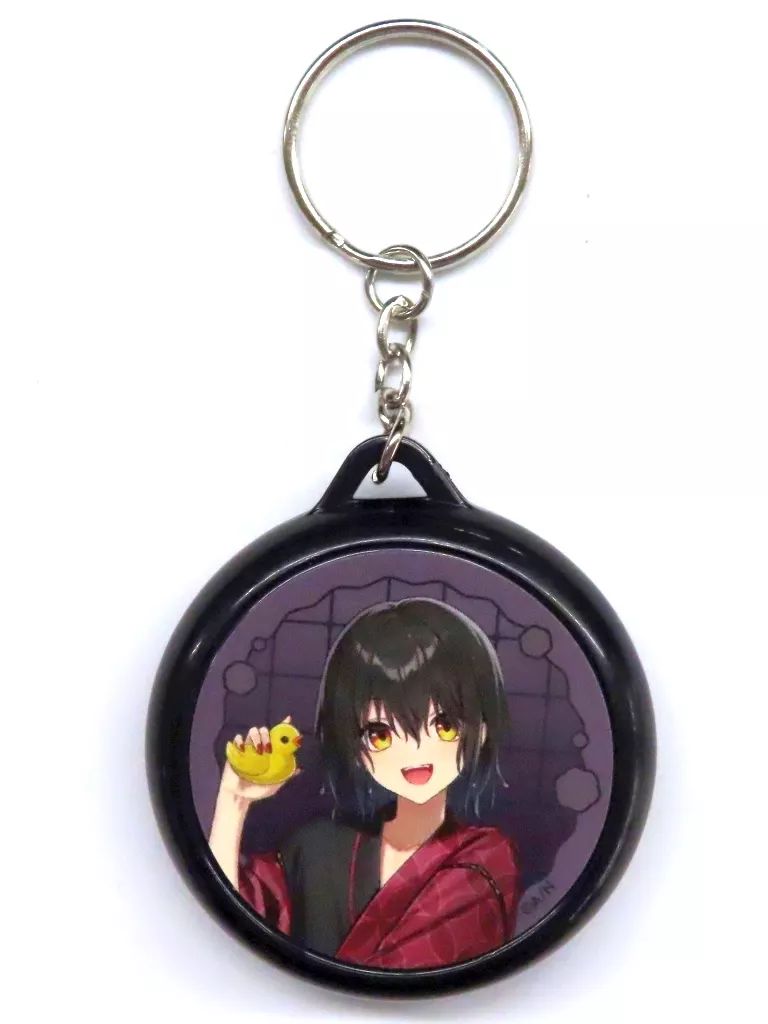 ましろ爻 にじさんじ DMM スクラッチ 温泉 アクリルキーホルダー