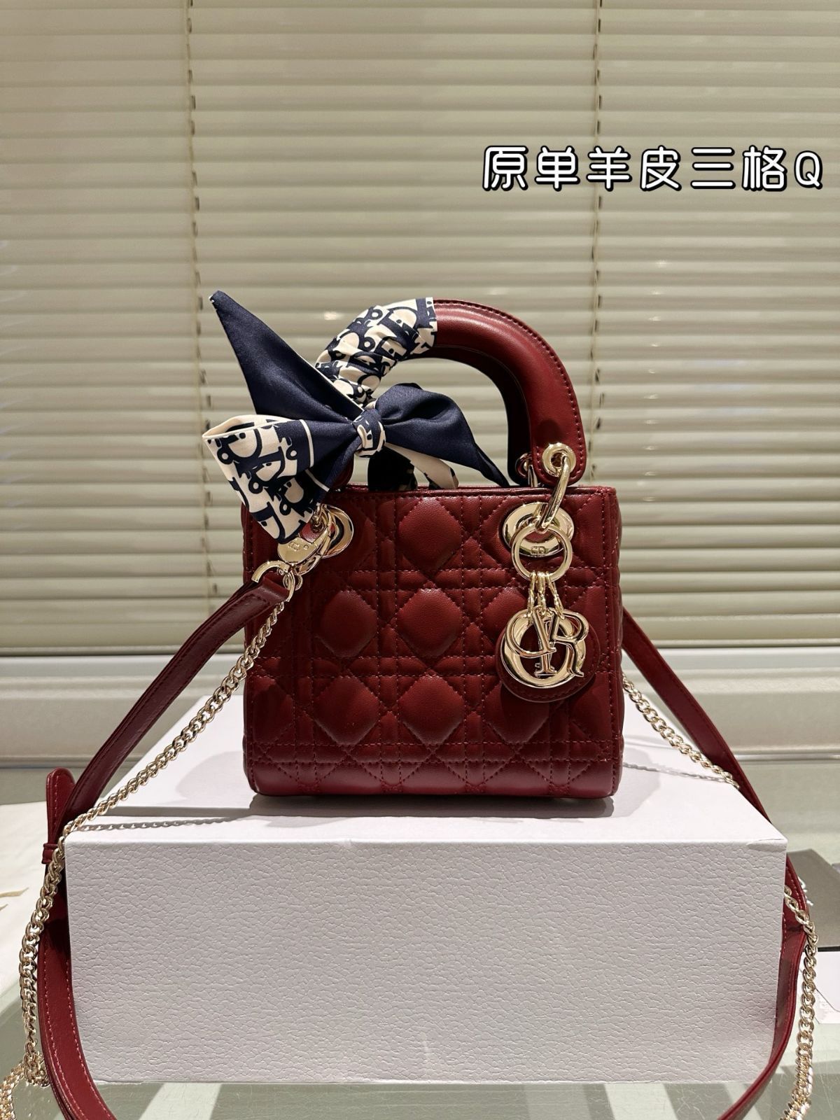 超激レア❤️ディオールリボンハート1ロール 今日特価】Dior Lady Dior Bag ディオール レディー ディオール