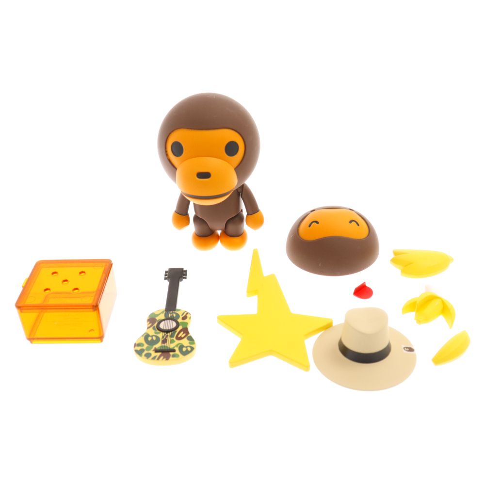 A BATHING APE - A BATHING APE アベイシングエイプ BABY MILO REVOLTECH YAMAGUCHI リボルテック ヤマグチ マイロ フィギュア 正規品 / 51069 A BATHING APE - A BATHING APE アベイシングエイプ BABY MILO