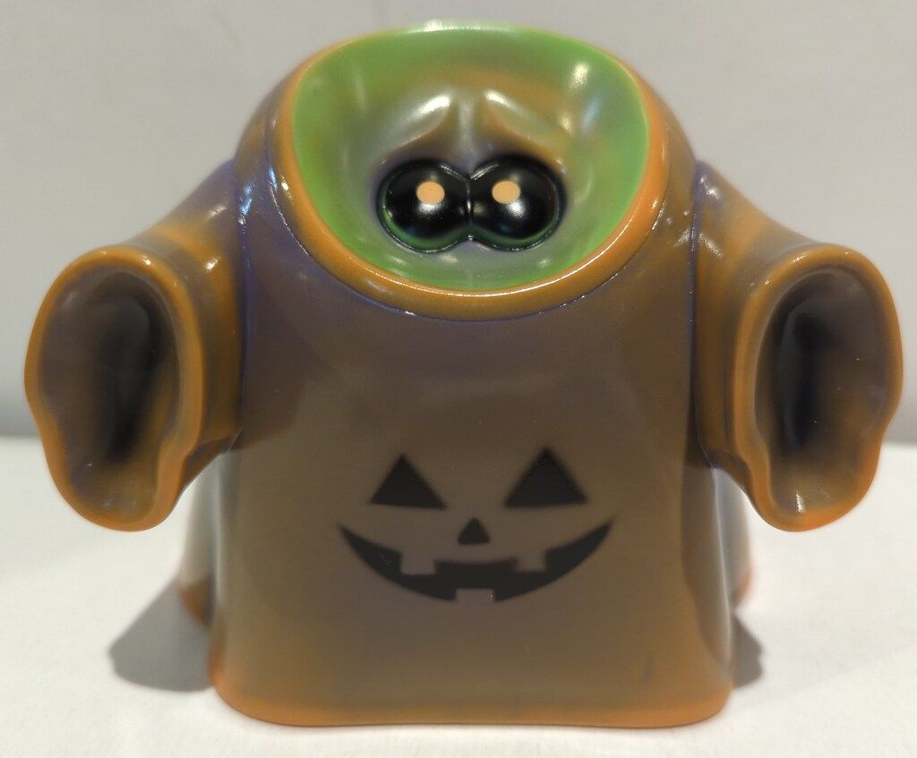 HUMANROBOT GhosTee ゴースティー ハロウィン HUMANROBOT TOYS GHOSTEE ハロウィン オレンジ/紫マーブル成型 Human