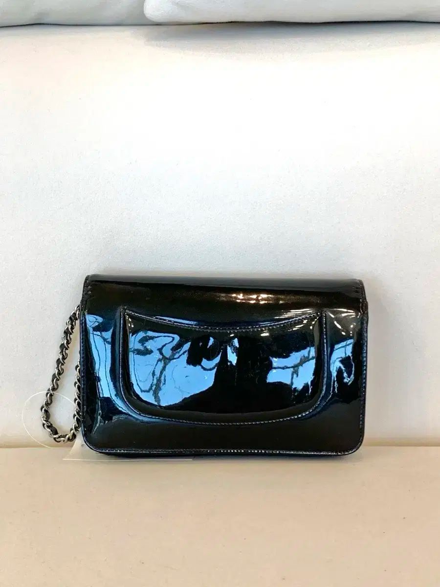 ☀ Chanel シャネル パテントレザー ミニ クロスバッグ 13 ブンダエ