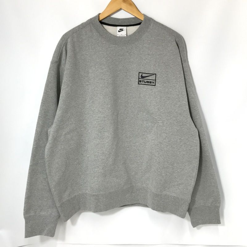 NIKE STUSSY スエット DO9337-063 コラボ トレーナー 長袖 裏起毛 