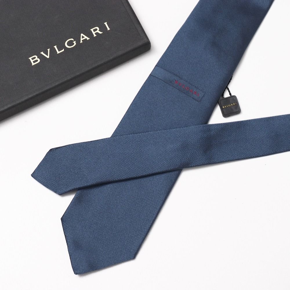 新品✨ BVLGARI✨ブルガリ✨ネクタイ✨セッテピエゲ✨イタリア製✨極上の逸品 新品✨ BVLGARI✨ブルガリ✨ネクタイ✨セッテピエゲ✨イタリア製