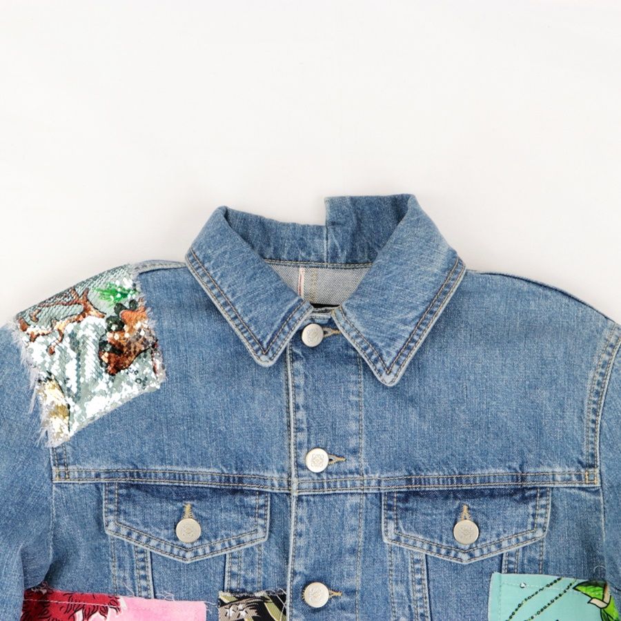 ロエベ パッチワーク ジージャン