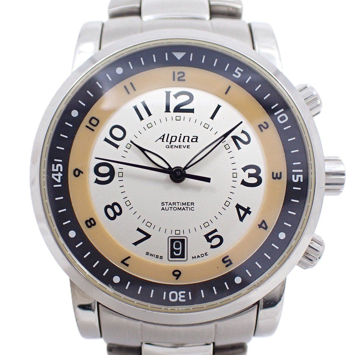 Alpina アルピナ スタータイマー 自動巻き メンズ 腕時計