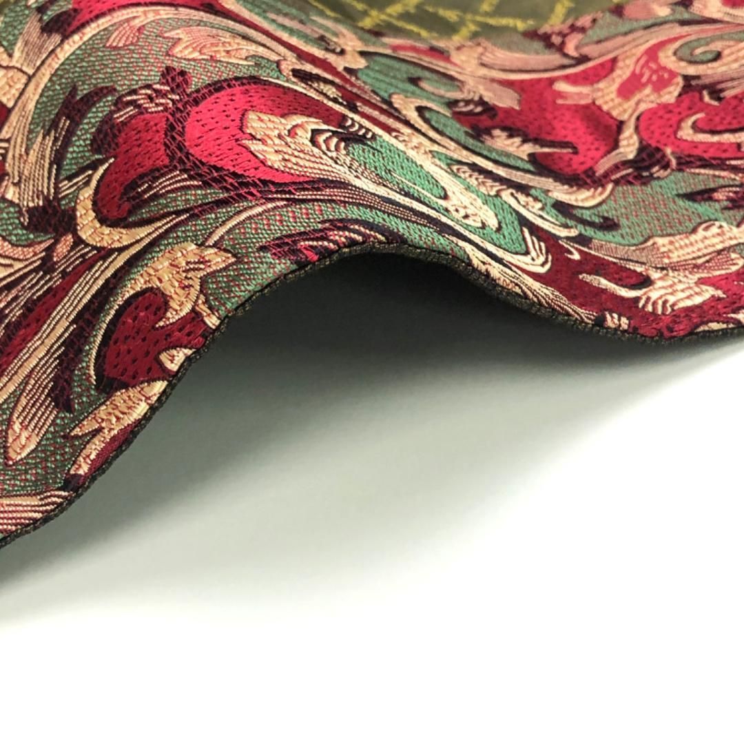 袋帯 花唐草模様