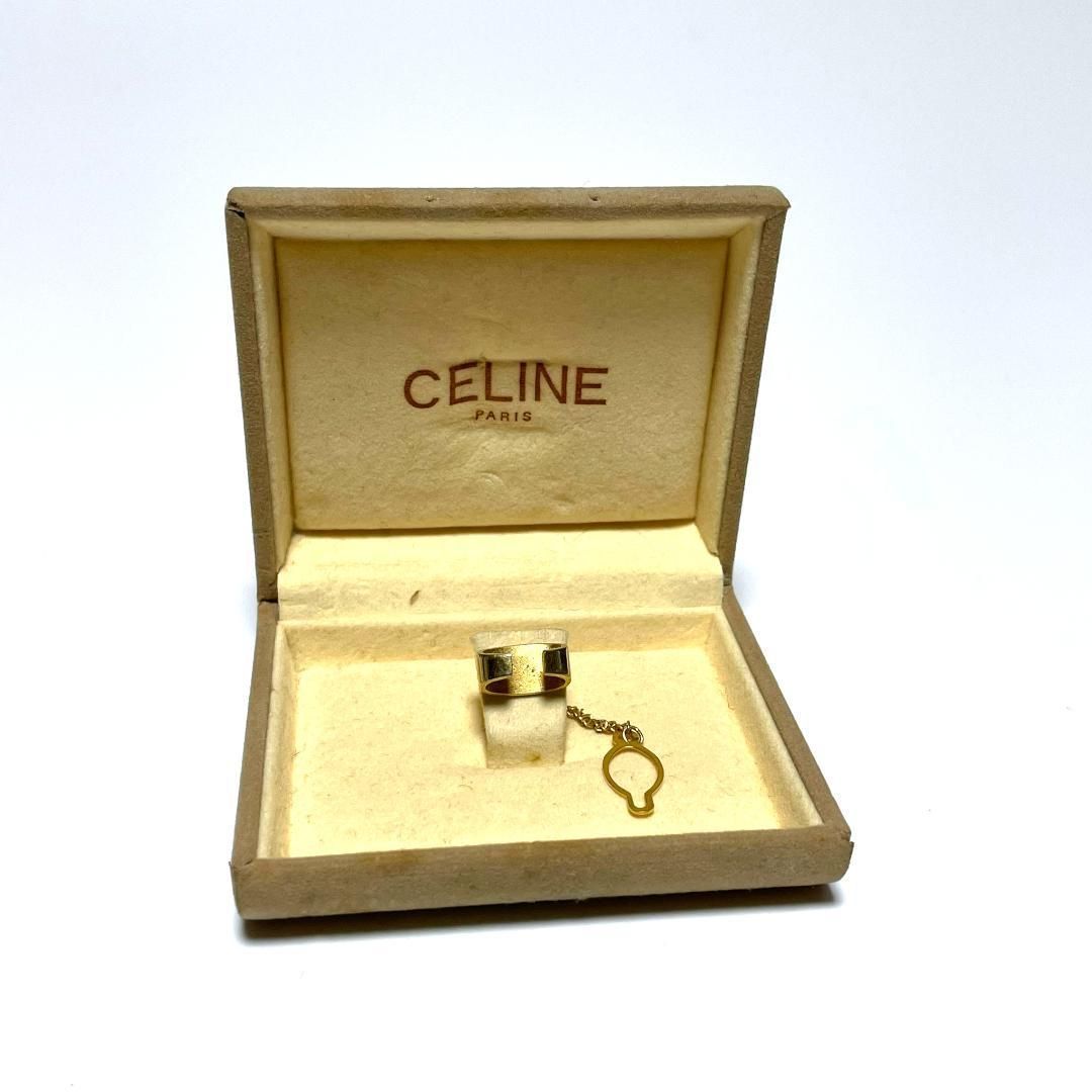 セリーヌ ネクタイピン ゴールド リング型 箱付き 冠婚葬祭 スーツ