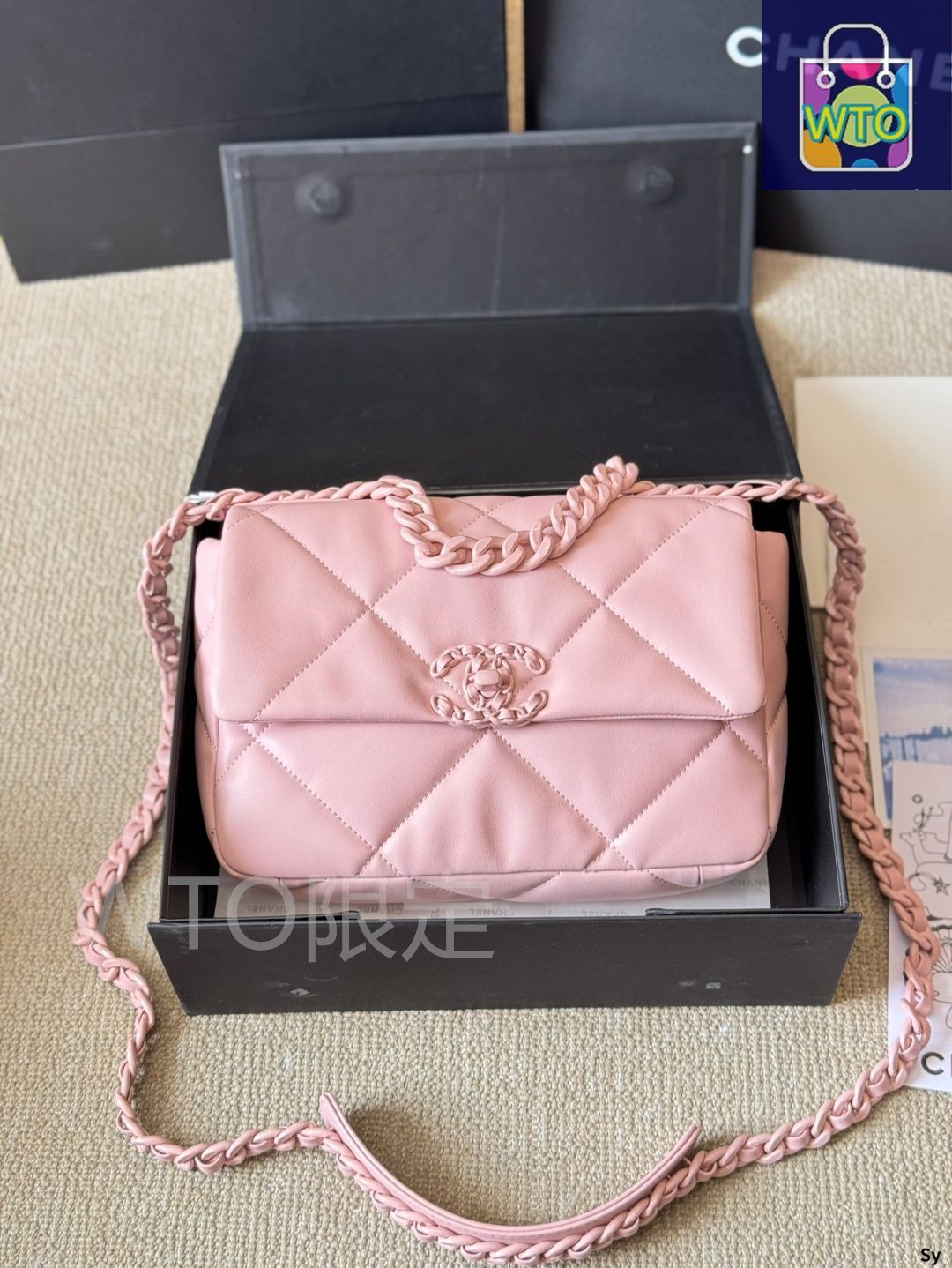 シャネル CHANEL19 フラップバッグ オーロラピンク I got a Chanel 19 bag! CHANEL 19 FLAP BAG IRIDESCENT PINK