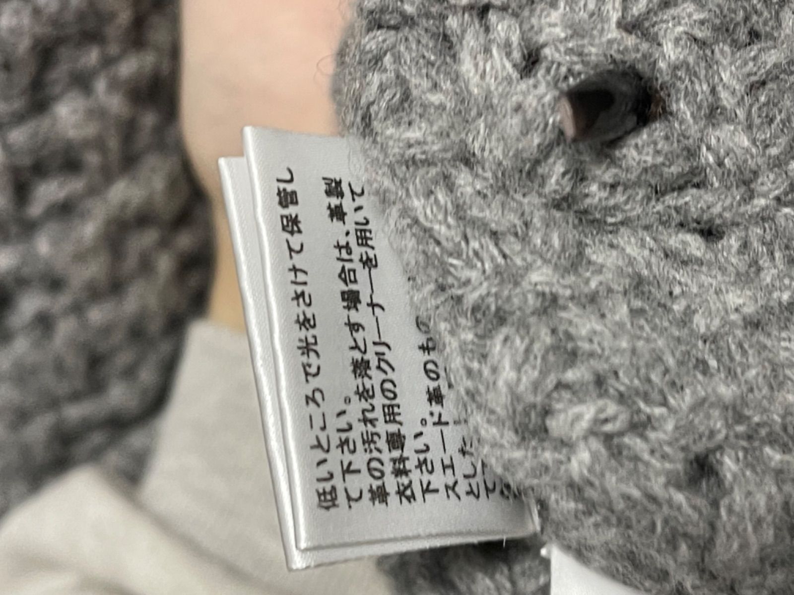 Burberrys フード付きダッフルコート Lサイズ グレー Burberrys フード付きダッフルコート Lサイズ グレー レディース