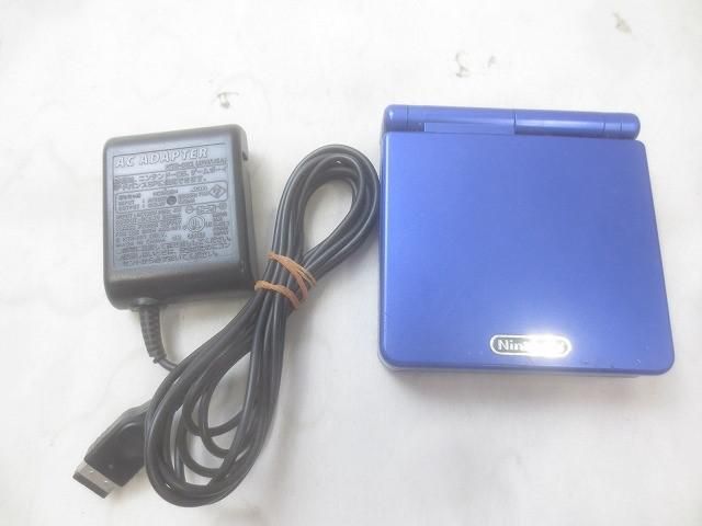 ゲーム ゲームボーイアドバンス 本体 AGS-001 アズライトブルー 動作品 充電器付き