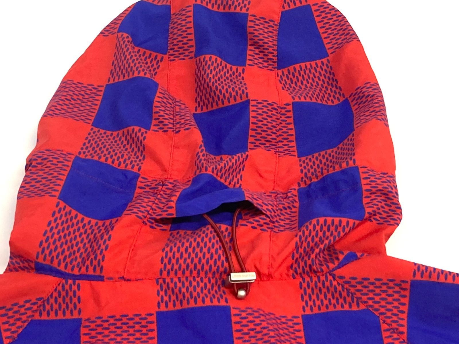 LOUIS VUITTON マサイチェック　ナイロンジャケット　プルオーバー 028.jpg