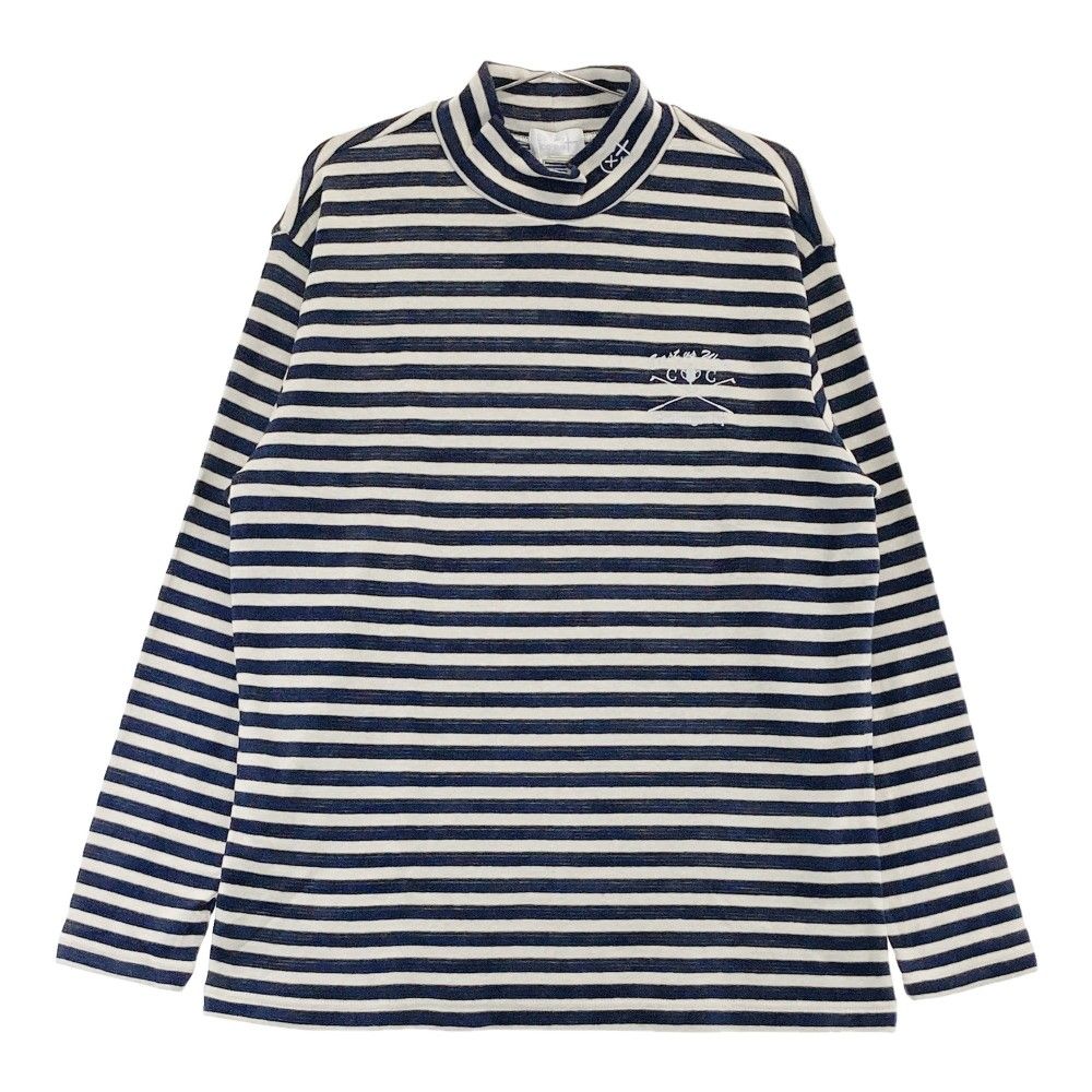 サイズ：52 CAMICIA SPORTIVA カミーチャスポルティーバ 51-2192920 ニット セーター ボーダー ネイビー系 [240101345630] ゴルフウェア メンズ ストスト