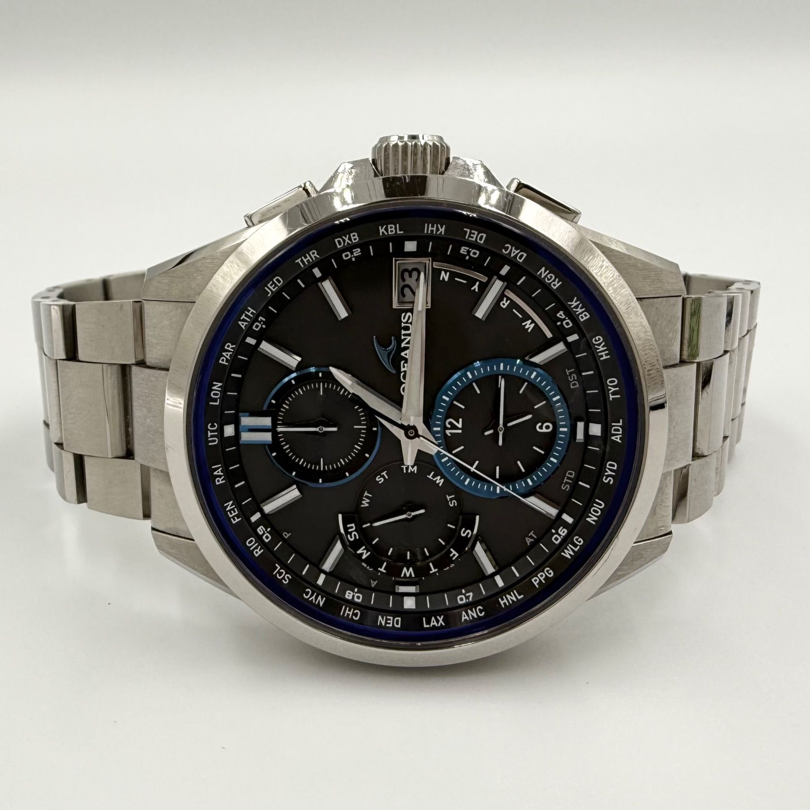 カシオ オシアナス OCW-T2600 チタン ソーラー電波 メンズ 時計 CASIO 