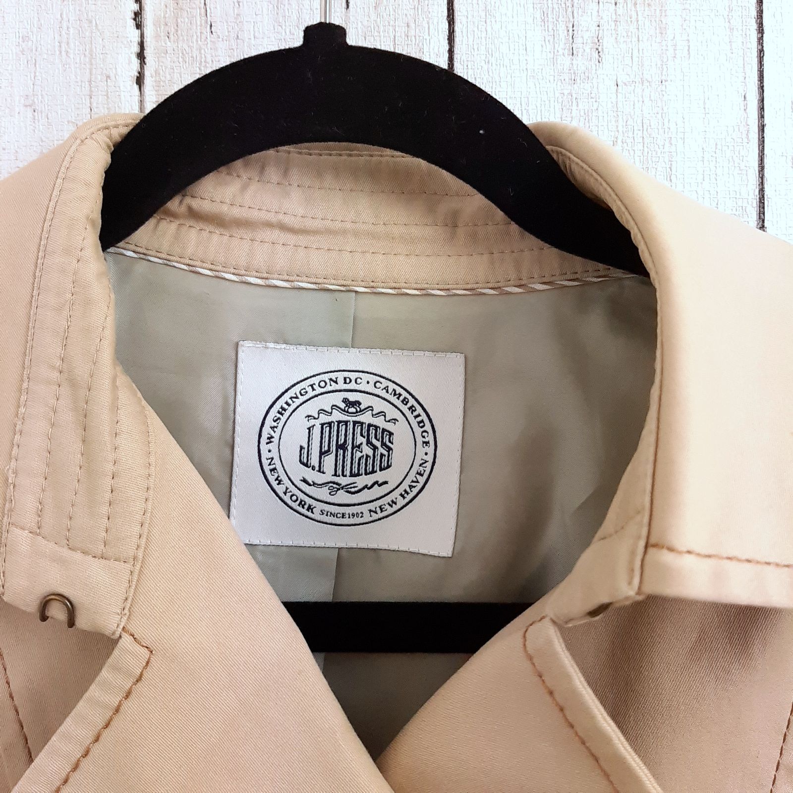 ジェイプレス☆トレンチコート158-164 定番】VENTILE（R） ギャバジン トレンチ コート