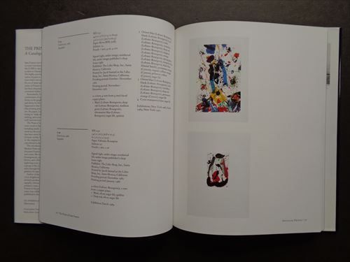 サム・フランシス版画カタログレゾネ(The Prints of Sam Francis