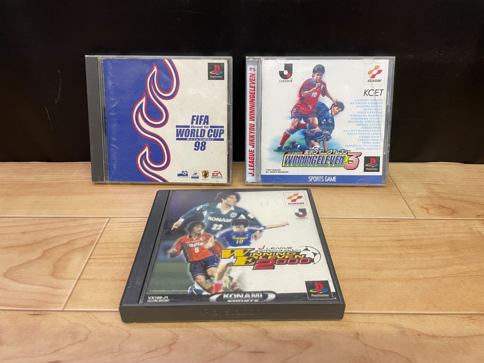 FIFA Road to WORLD CUP98][実況ウイニングイレブン3][Jリーグ 実況