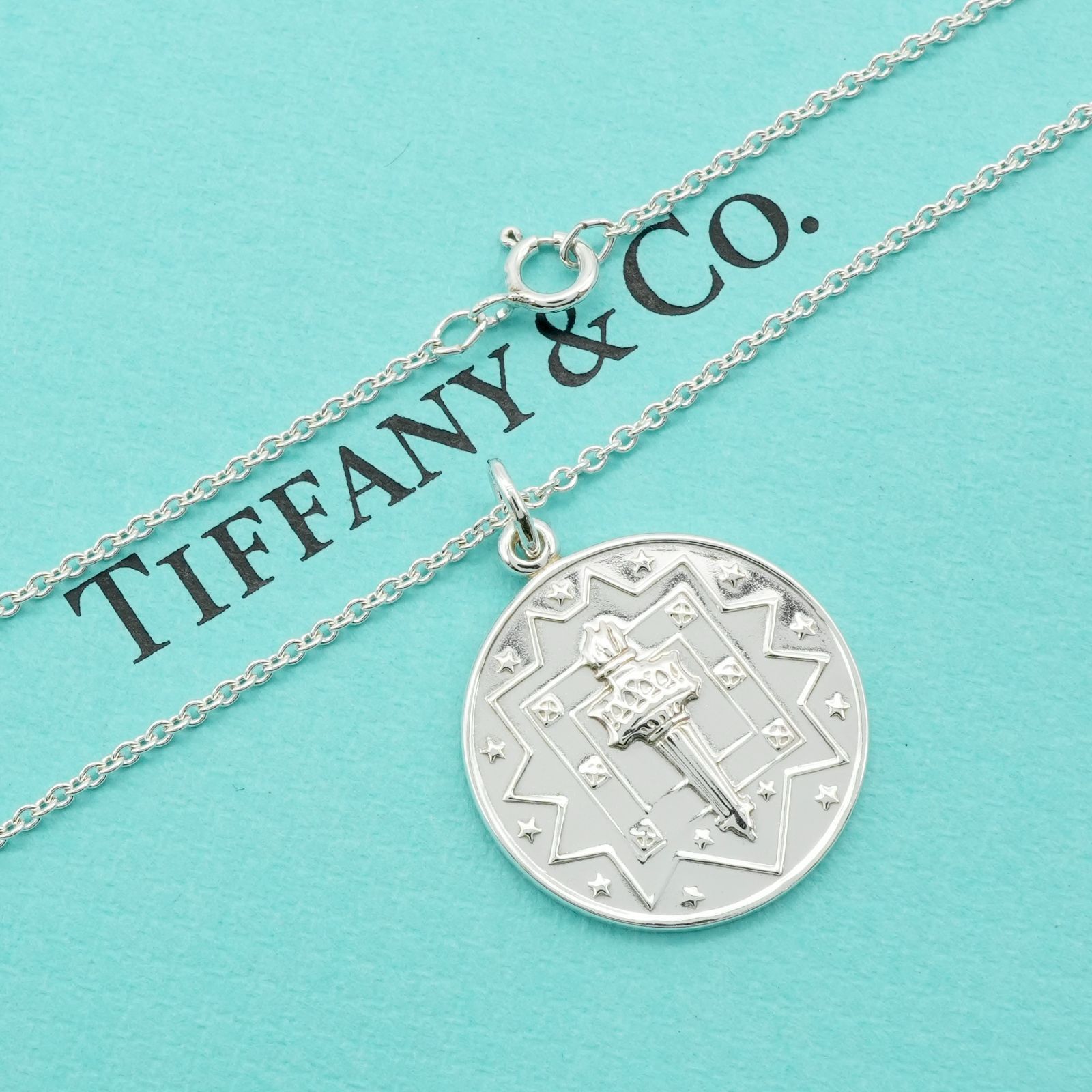 ティファニー　牛　メダル　ネックレス VINTAGE TIFFANY & CO. 