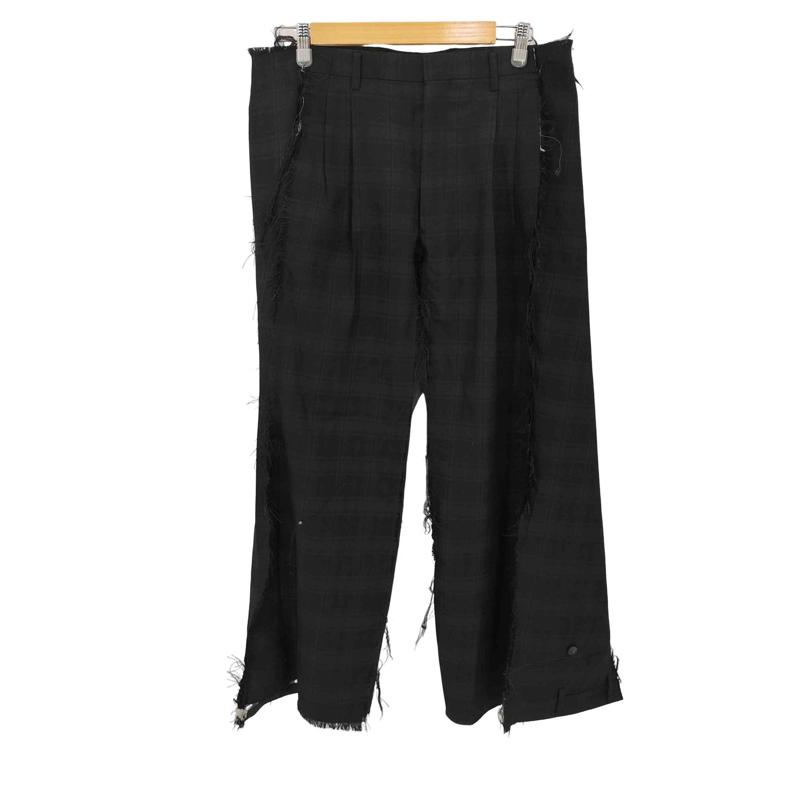 ユーズドフルギ USED古着 ドッキング スラックスパンツ リメイク加工 メンズ 表記無 