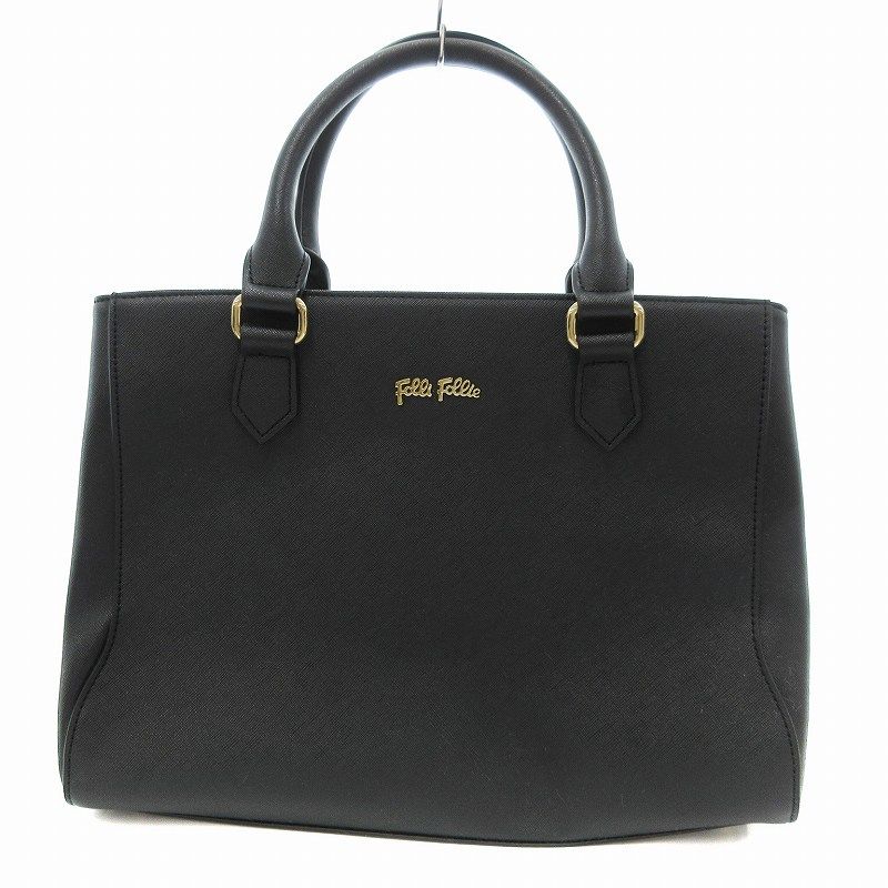 フォリフォリ Folli Follie 2WAY ハンドバッグ ショルダーバッグ PVC 