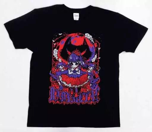 BABYL RED MOON Tシャツ Lサイズ ベビメタ 中古】Tシャツ(女性アイドル) BABYMETAL RED MOON Tシャツ ブラック M