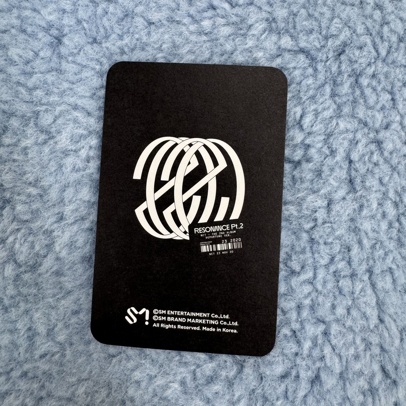 NCT チソン】 RESONANCE Pt.2 LENTICULAR PHOTO CARD SET
