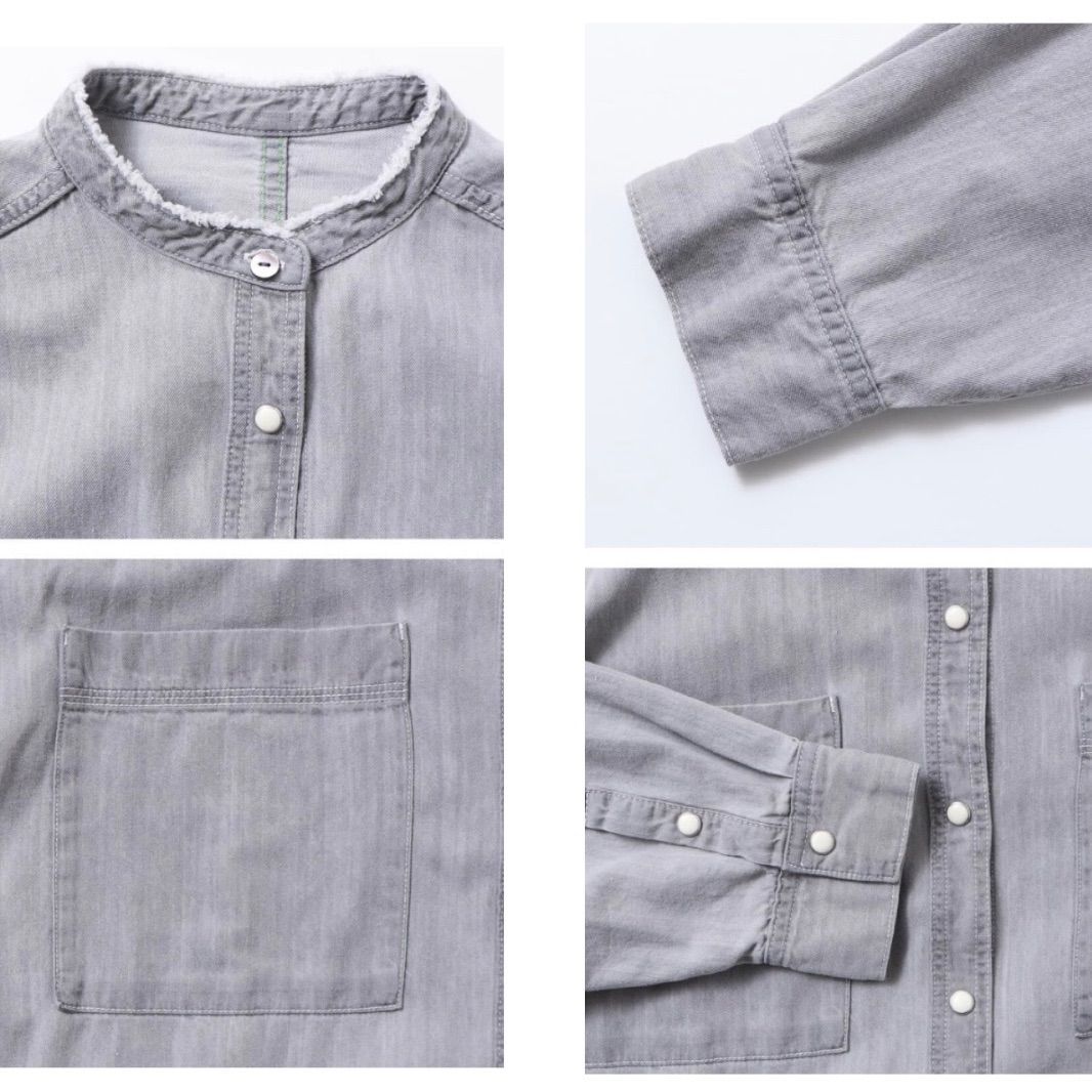 hunch】6oz テンセルデニム オーバーシャツ 2025新作 S/S - メルカリ