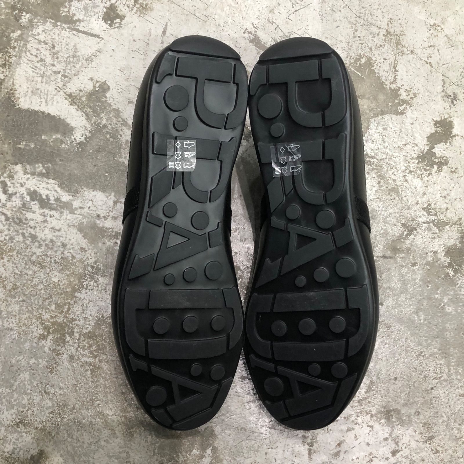 未使用品 PRADA SPORTS テクニカル ファブリック カーフ レザー 未使用品 PRADA SPORTS テクニカル ファブリック カーフ レザー