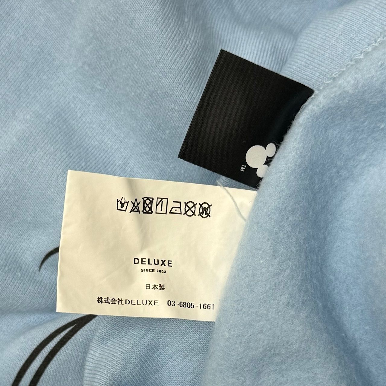 DELUXE × Disney 22SS Pullover sweat parka ディズニー コラボ プル 