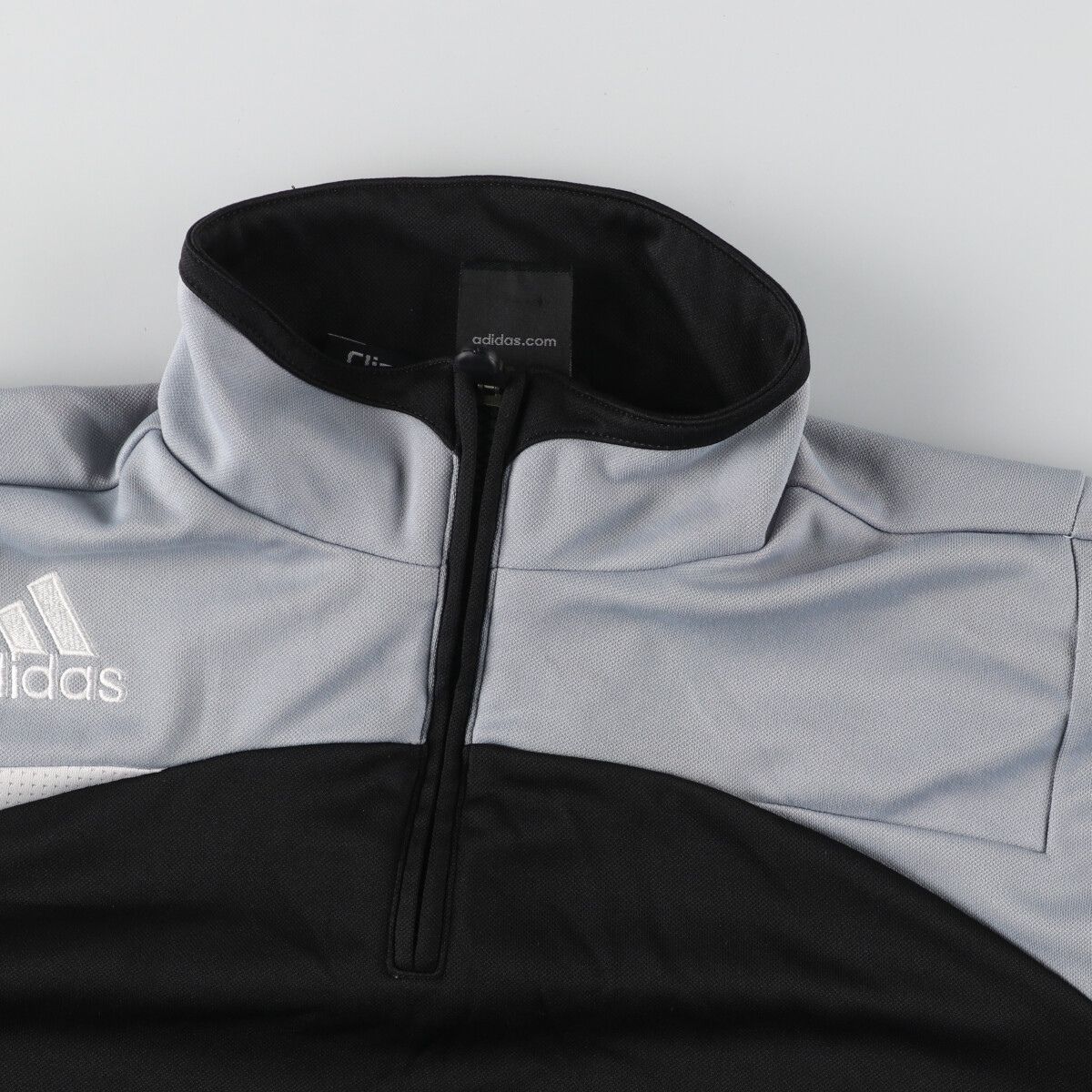 【人気商品】 00年代 古着 アディダス プル ハーフジップ CLIMA365 adidas アディダス