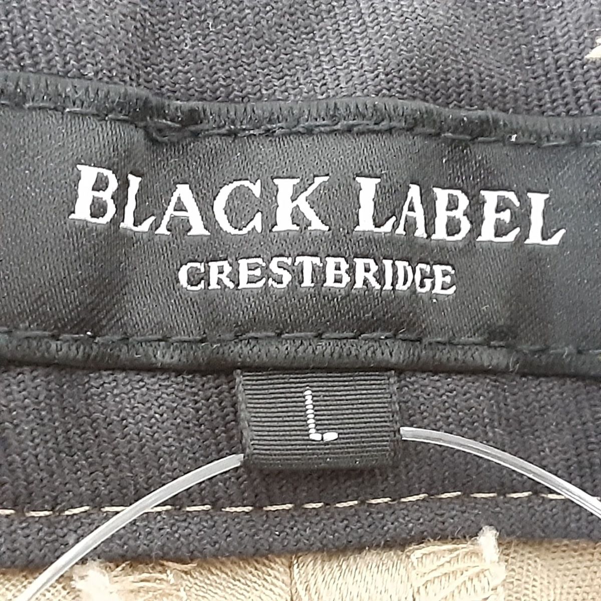 BLACK LABEL CRESTBRIDGE(ブラックレーベルクレストブリッジ) パンツ サイズL メンズ - ベージュ フルレングス