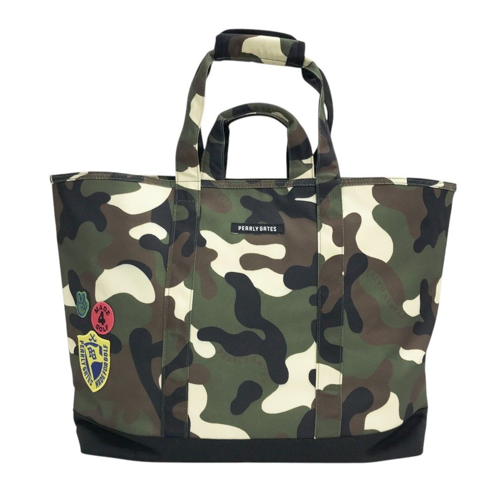 PEARLY GATES カモフラージュ トートバッグ PEARLY GATES カモフラージュ トートバッグ｜PEARLY GATES パーリー