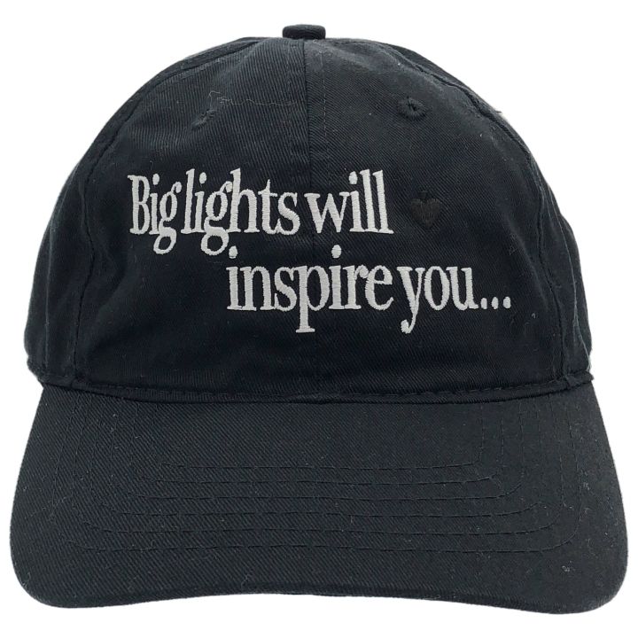 Tanc ⑤ 25SS EDIFICE別注 BIG LIGHTS WILL INSPIRE YOU CAP