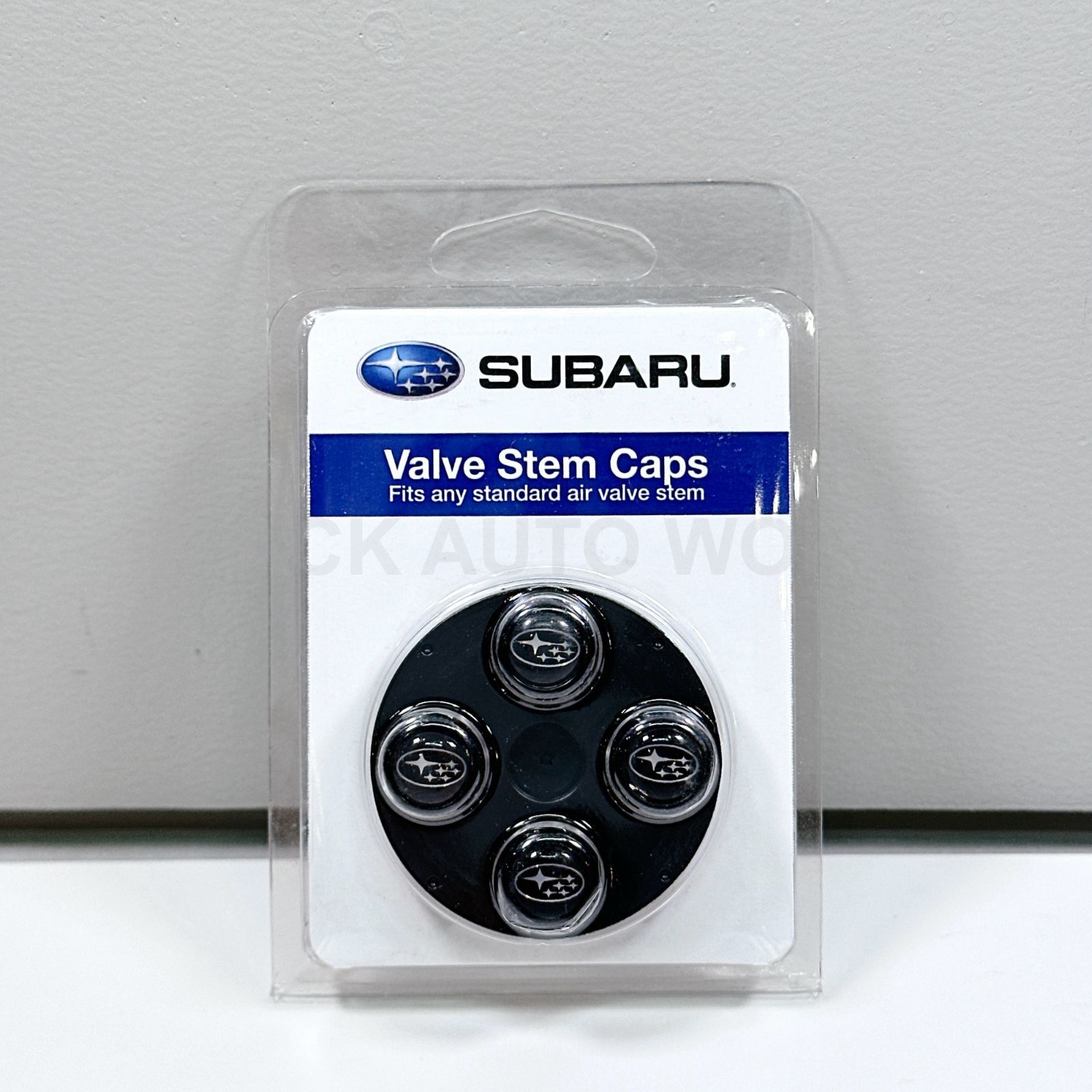 スバル純正 BRZ タイヤホイール エアバルブキャップセット ブラックS 