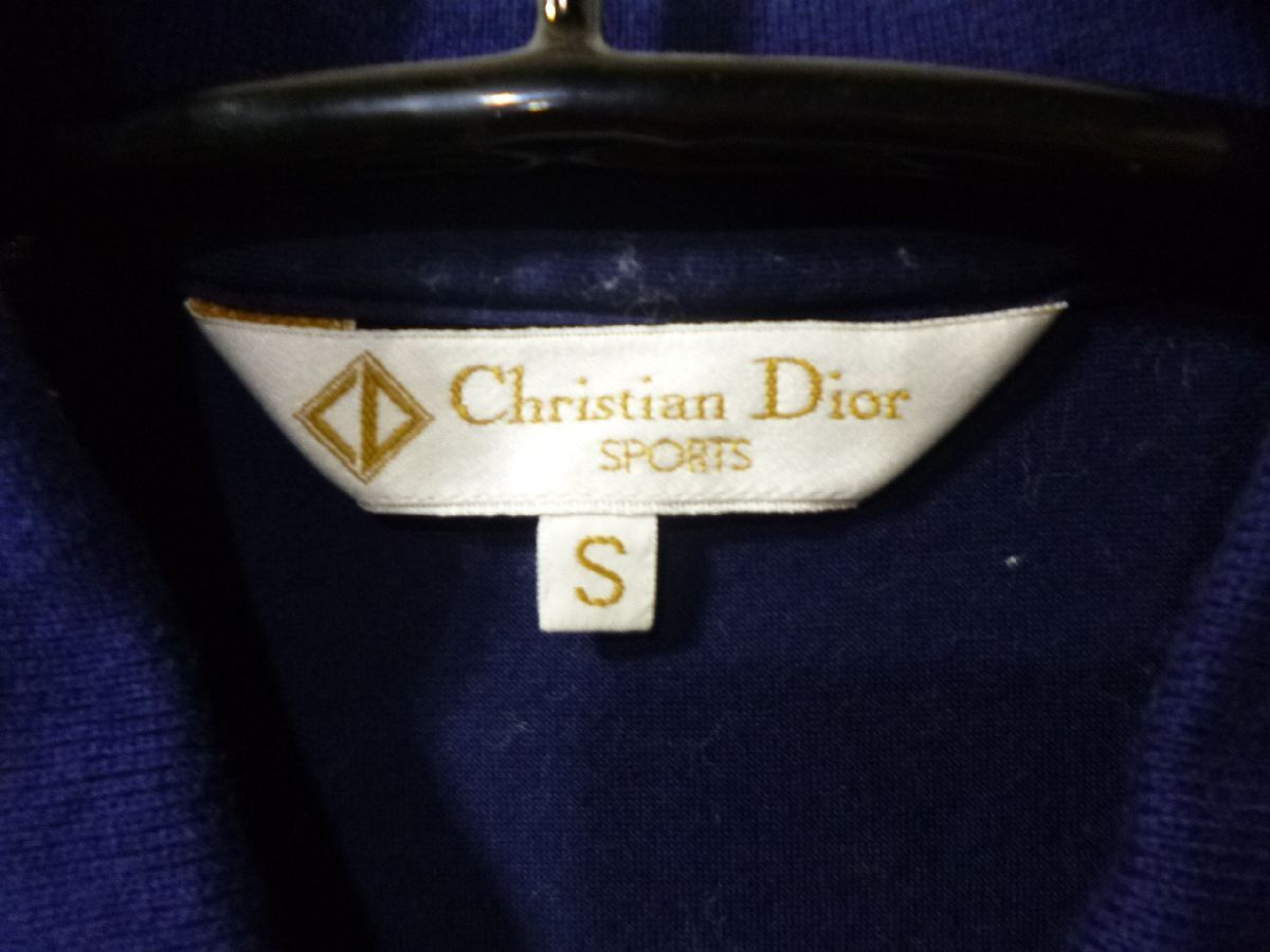 Christian Dior SPORTS レディース ブラウス ノースリーブ シャツ S ネイビー