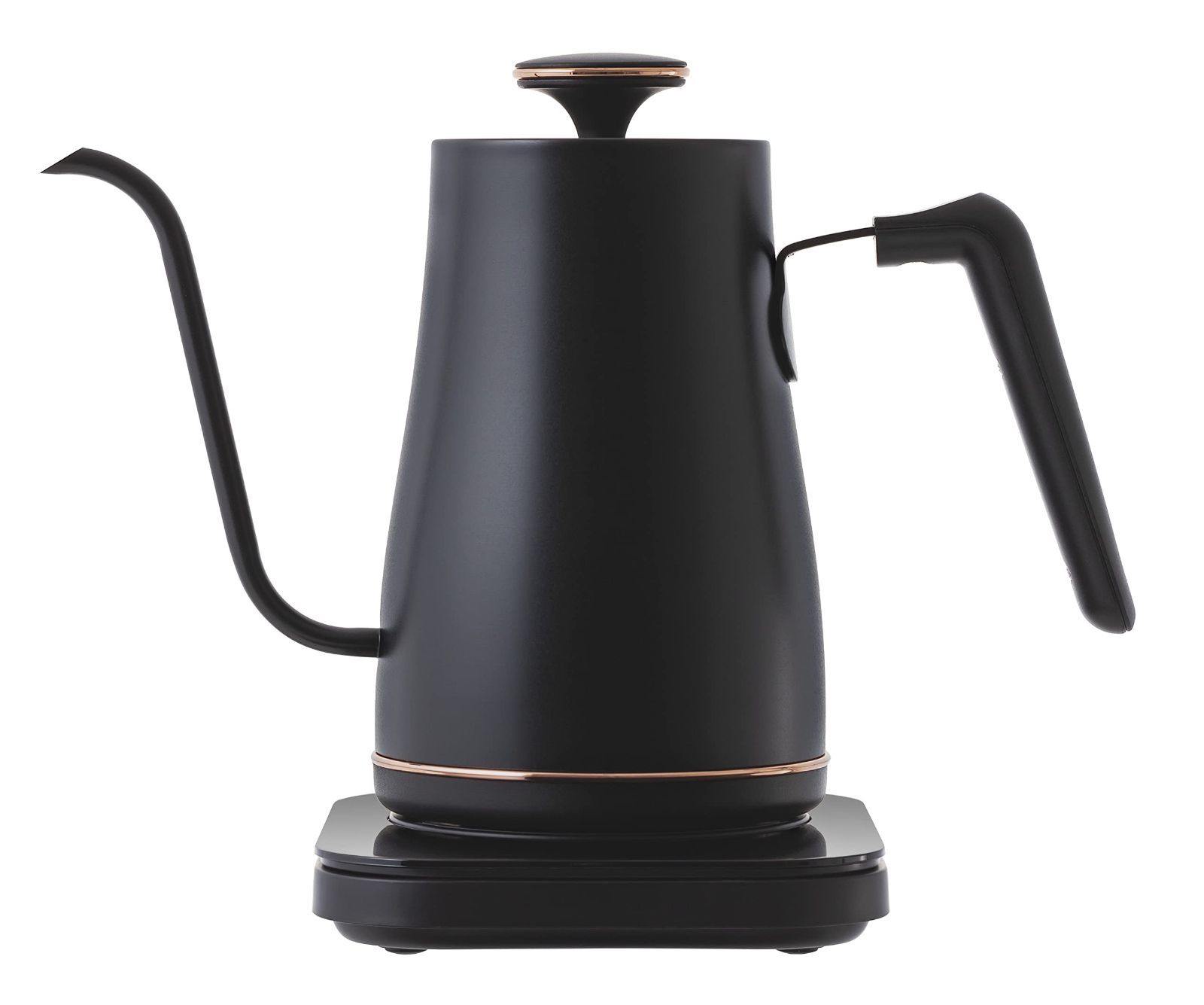 商品 山善 電気ケトル 電気ポット 0.8L 一人暮らし 二人暮らし 消費電力 1200W | 温度調節|保温機能|空焚き防止機能 ブラックブロンズ EGL-C1281 BB