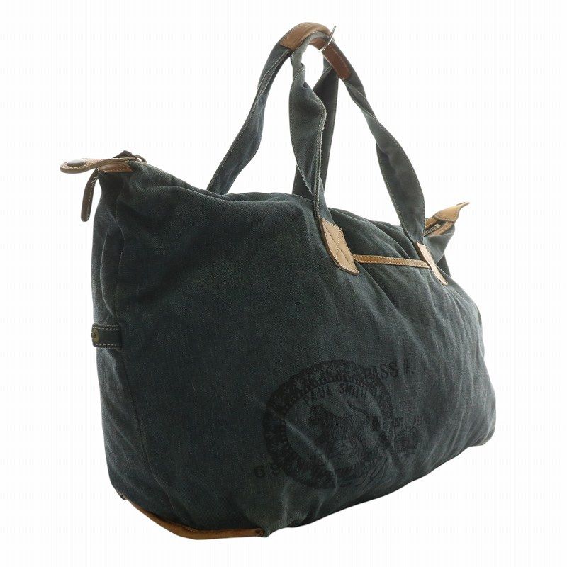 ポールスミス PAUL SMITH トートバッグ ボストンバッグ デニム