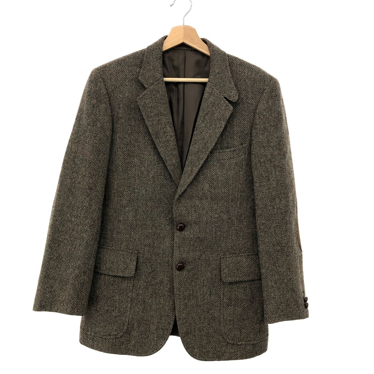 BURBERRYS × WILLIAM BROWN ダブル ツイード バーバリー Burberry's バーバリーズ 2Bツイード ジャケット ブラウン