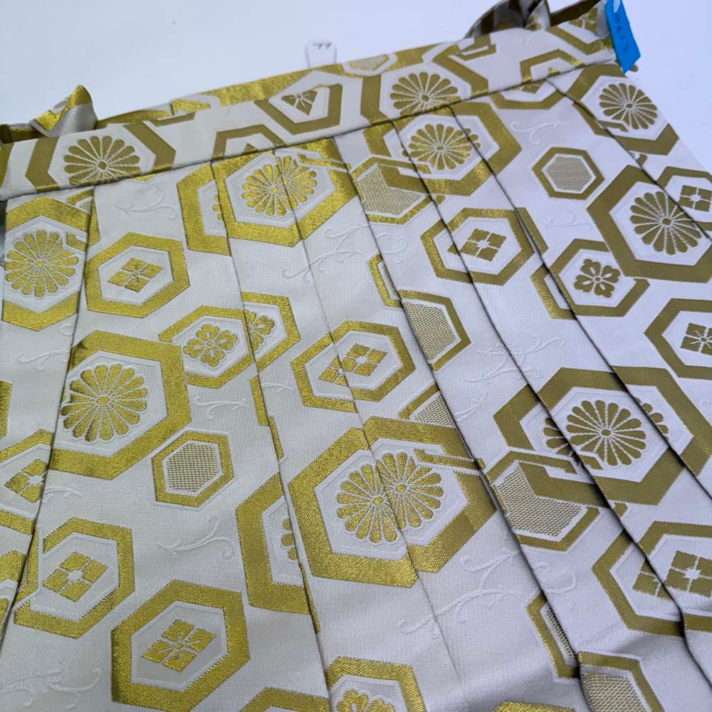 袴 行灯袴 男袴 紐下丈94.5cm 男性用袴 成人式袴 2L-3Lサイズ 金 黒 4623