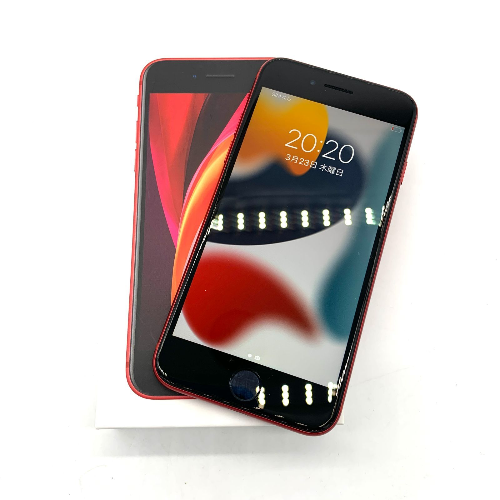 au MHGR3J/A iPhone SE(第2世代) 64GB レッド au Apple iPhone SE 第2