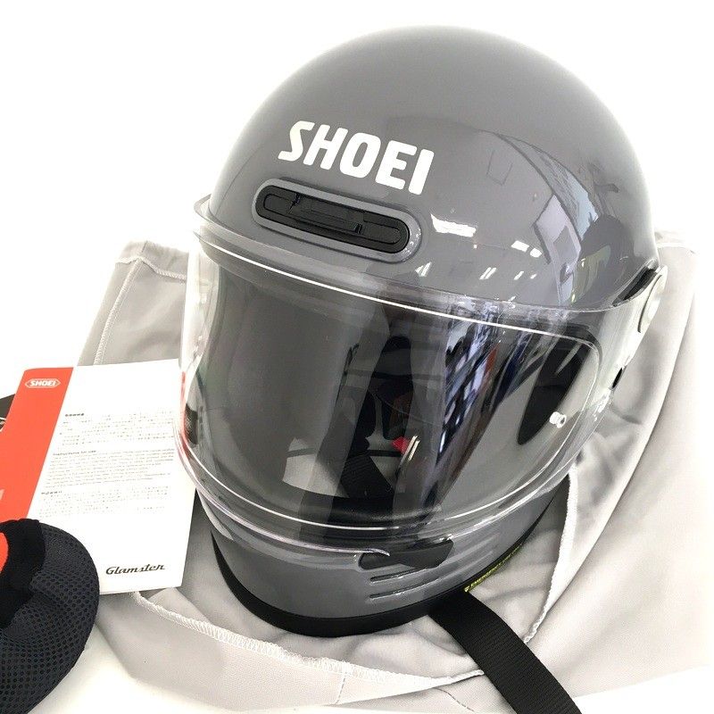 SHOEI ヘルメット Glamster バサルトグレーL Glamster グラムスター
