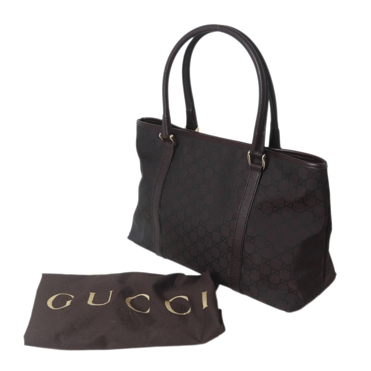 GUCCI/グッチ トートバッグ GGキャンバス ブラウン 257302 204991 保存