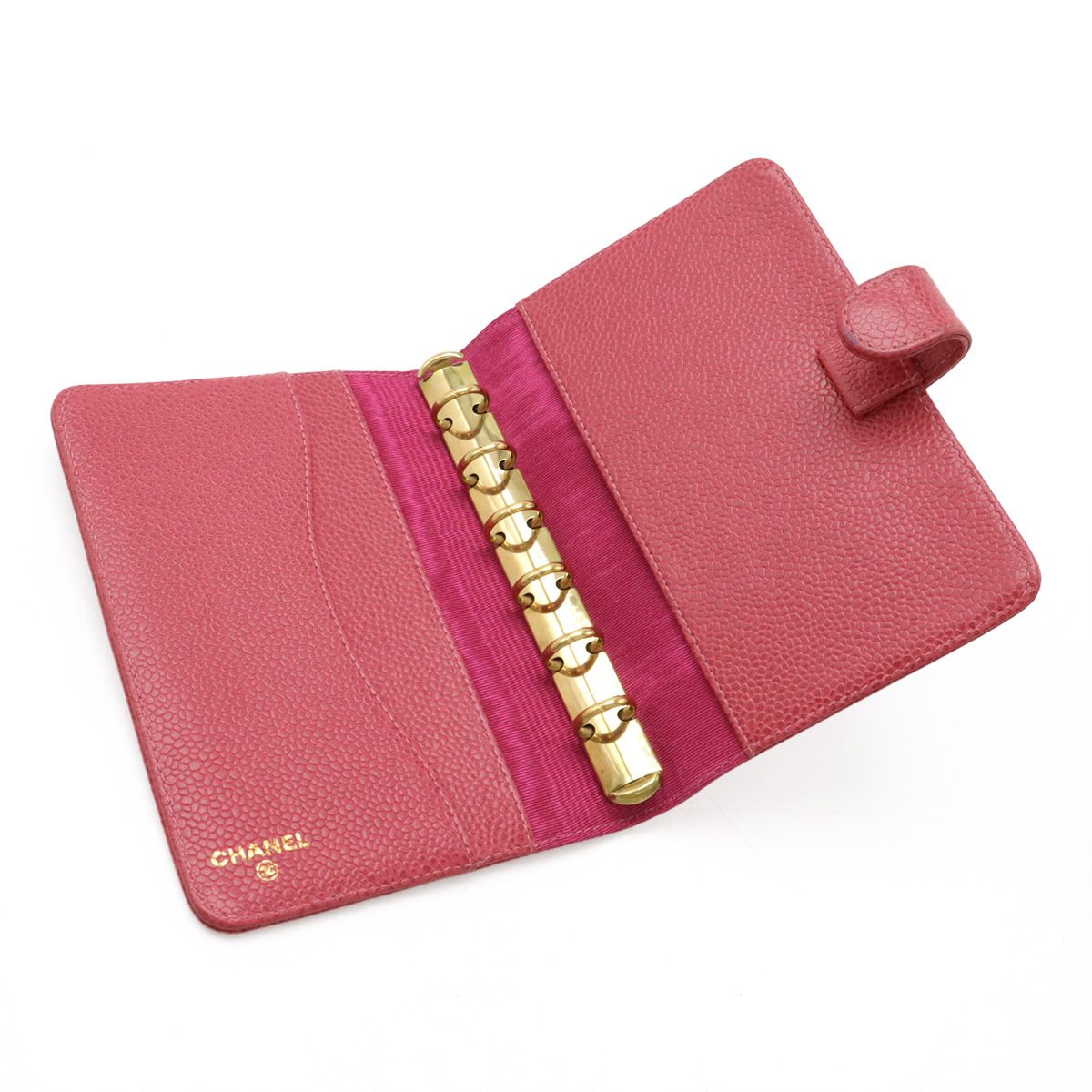 CHANEL 手帳カバーシャネルピアキン美品 中古・古着通販】CHANEL (シャネル) 手帳カバー ブラック サイズ