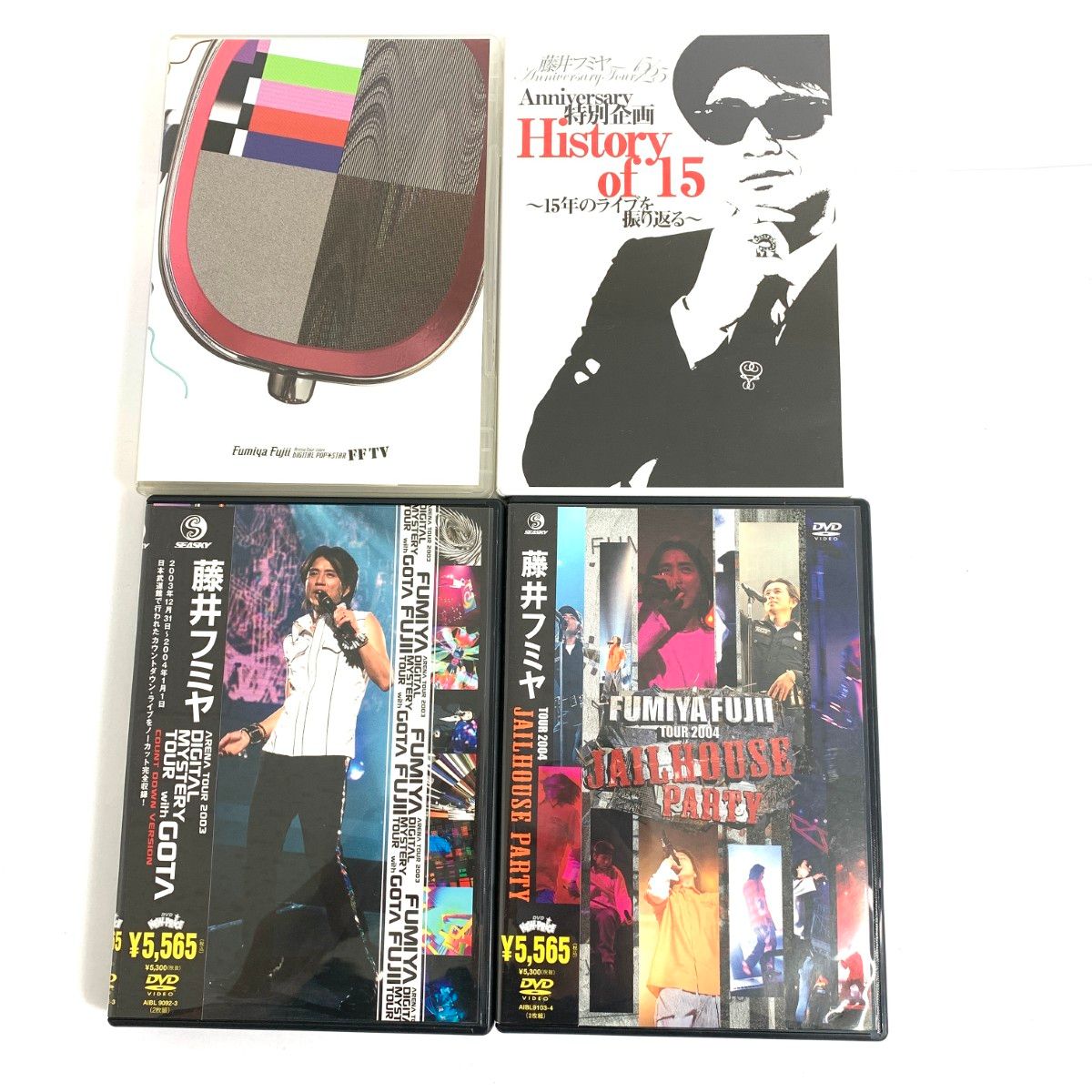 FFM - 藤井フミヤ/ライブDVD JAILHOUSE/ART ROCK/LIVE2007 FFTV