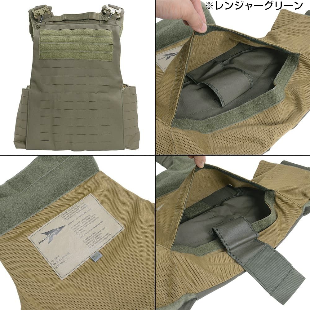実物First spear Siege-R optimized M BK First Spear Siege-R Optimized Plate Carrier Body Armor Platform