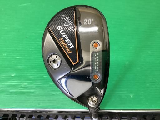 キャロウェイ SUPER Hybrid 20° ユーティリティ UT リシャフト フレックスその他 メンズ 男性用 右利き 右用 Dランク ゴルフクラブ