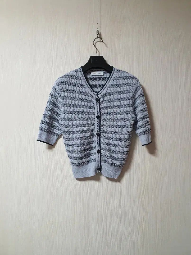 ミシャ michaa ハーフ スリーブ カーディガン 55 サイズ 正規品