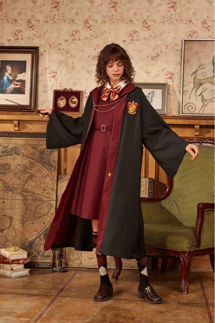 ハリーポッター ローブ 刺繍入り ユニバ USJ kyouko スリザリン - メルカリ