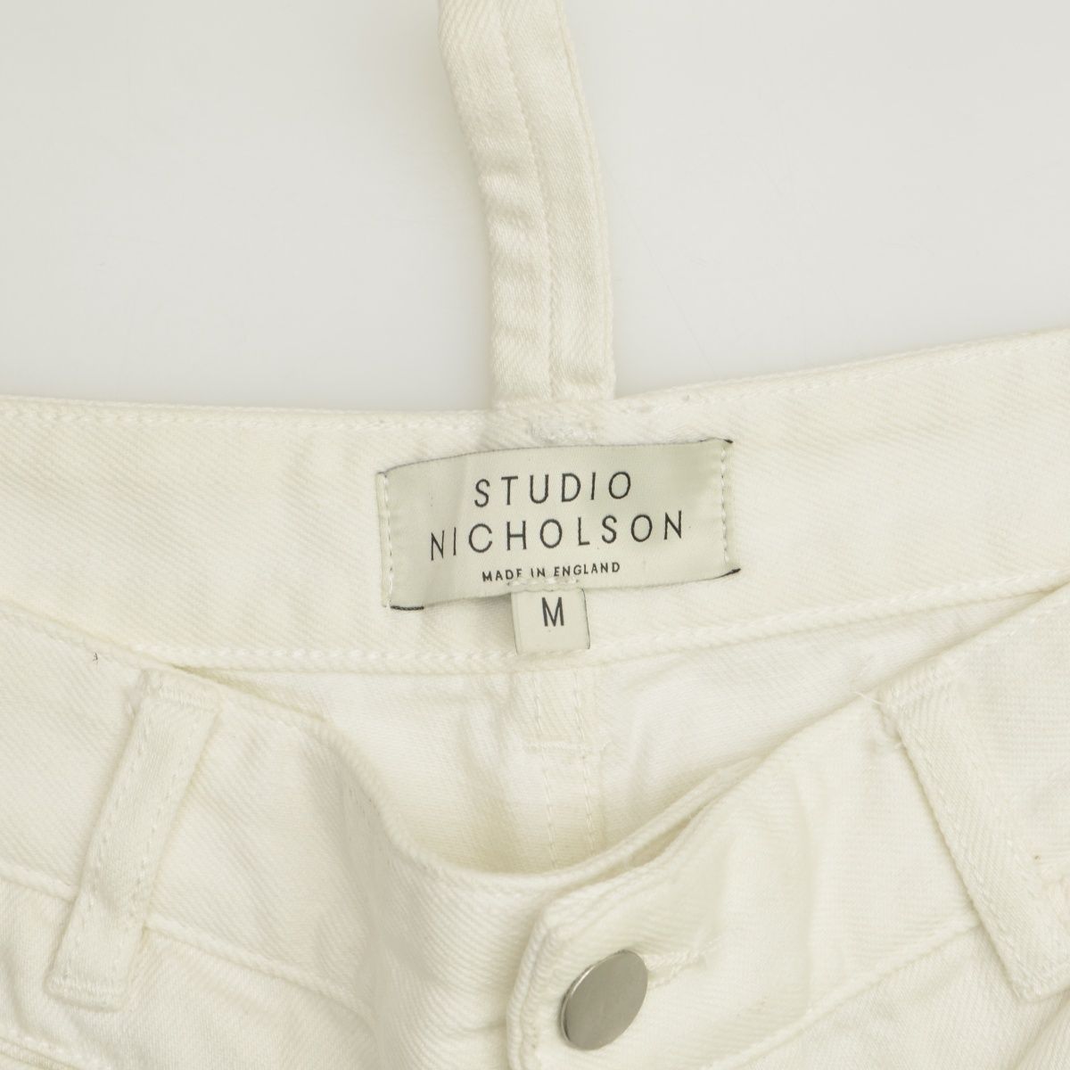 STUDIO NICHOLSON PYAD SNM-029 ホワイトデニム STUDIO NICHOLSON,PYAD 