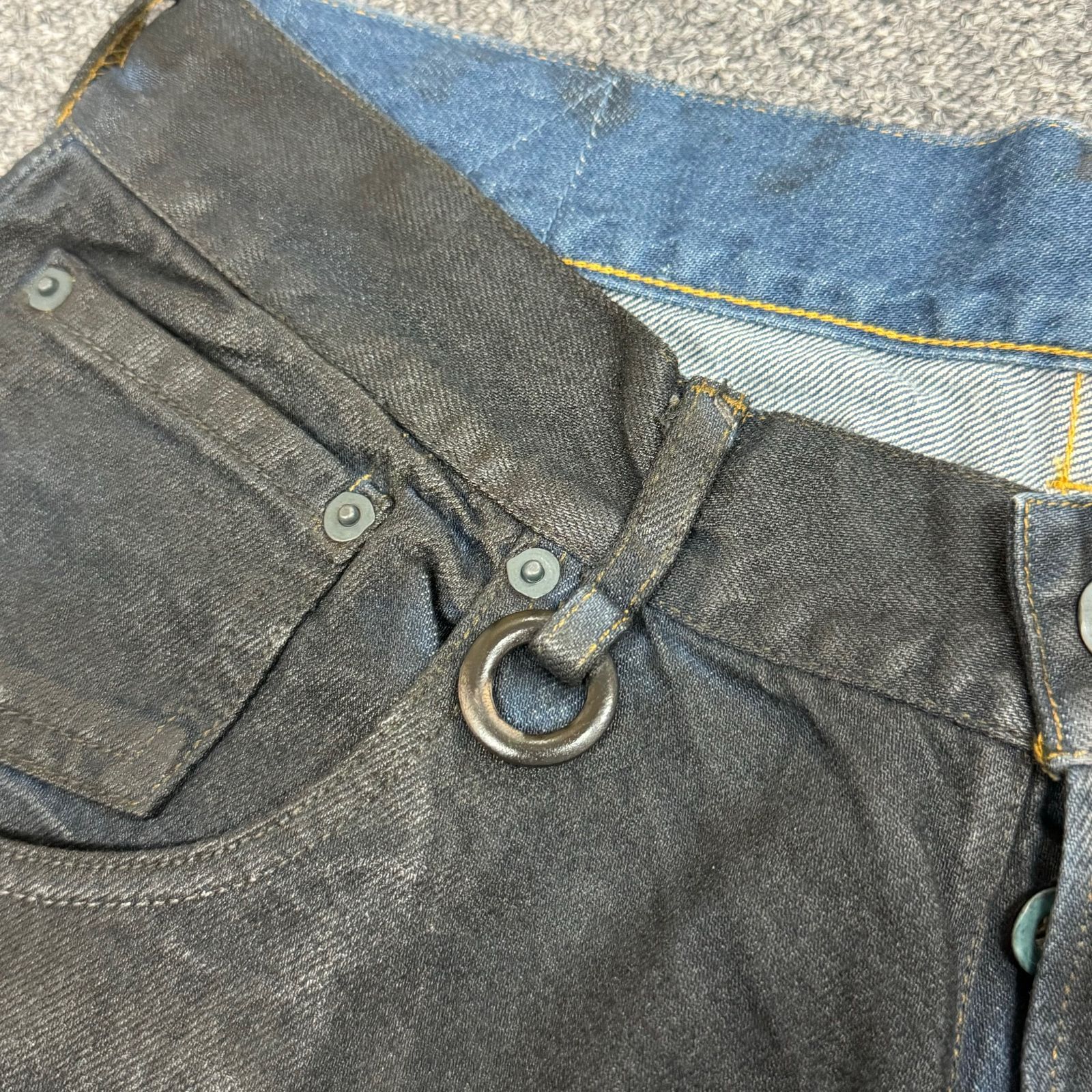 SOSHIOTSUKI 23AW フロントローライズデニムパンツ ソウシオオツキ セール】SOSHIOTSUKI THE FRONT LOWRISED DENIM PANT（デニム